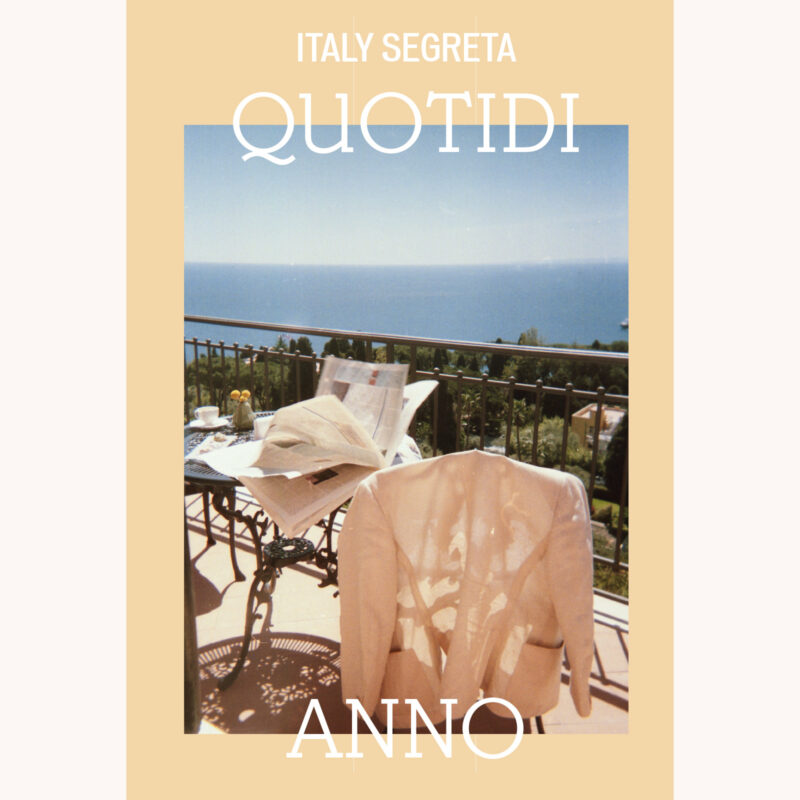 Italy Segreta Quotidiano Magazine Terrace Cover
