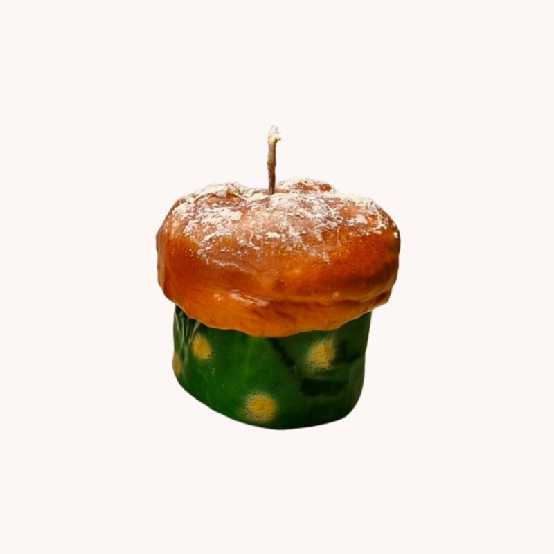 Panettone Unscented Wax Candle