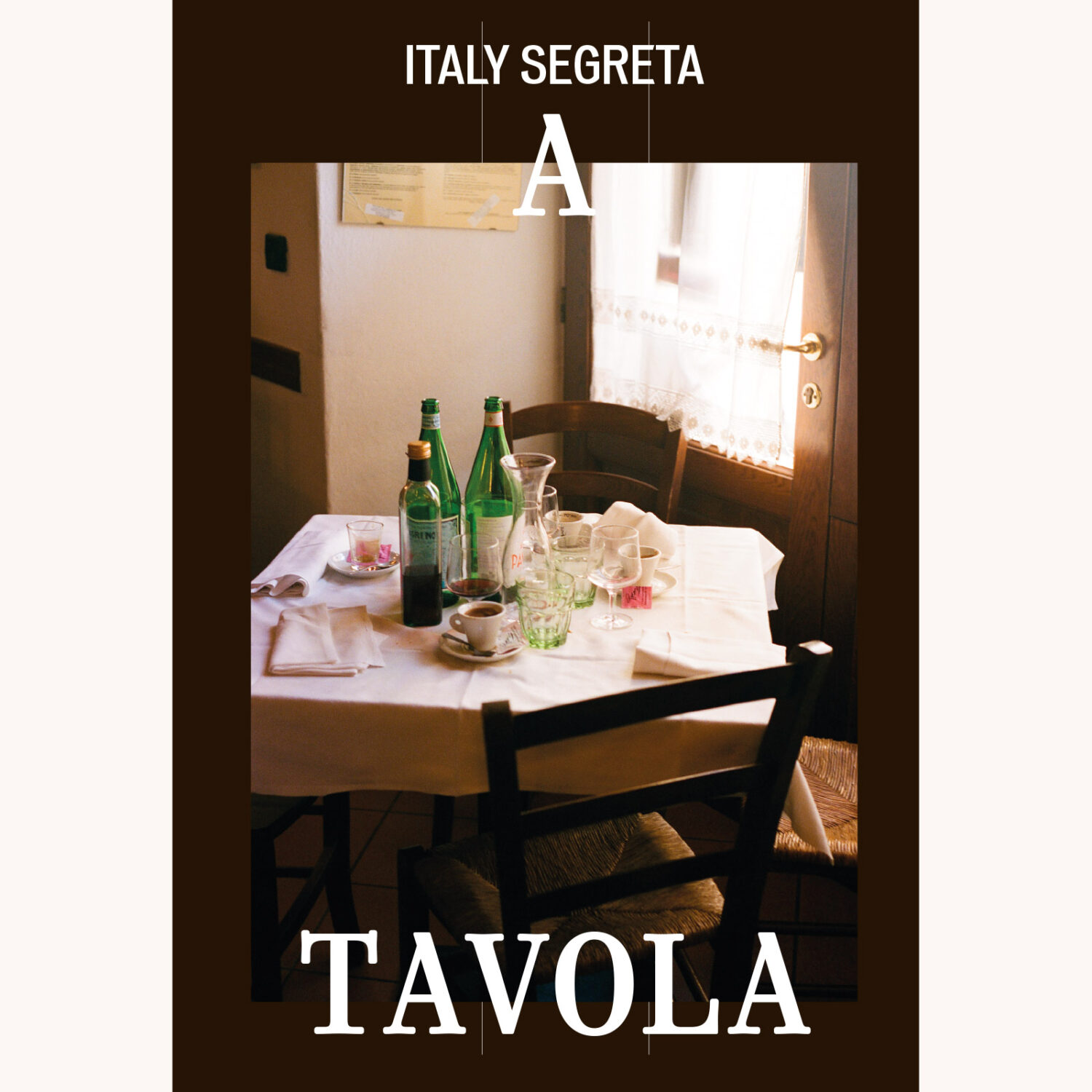 Italy Segreta A Tavola Magazine Brown Cover