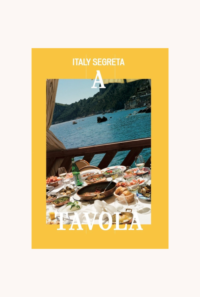 Italy Segreta A Tavola Yellow Cover