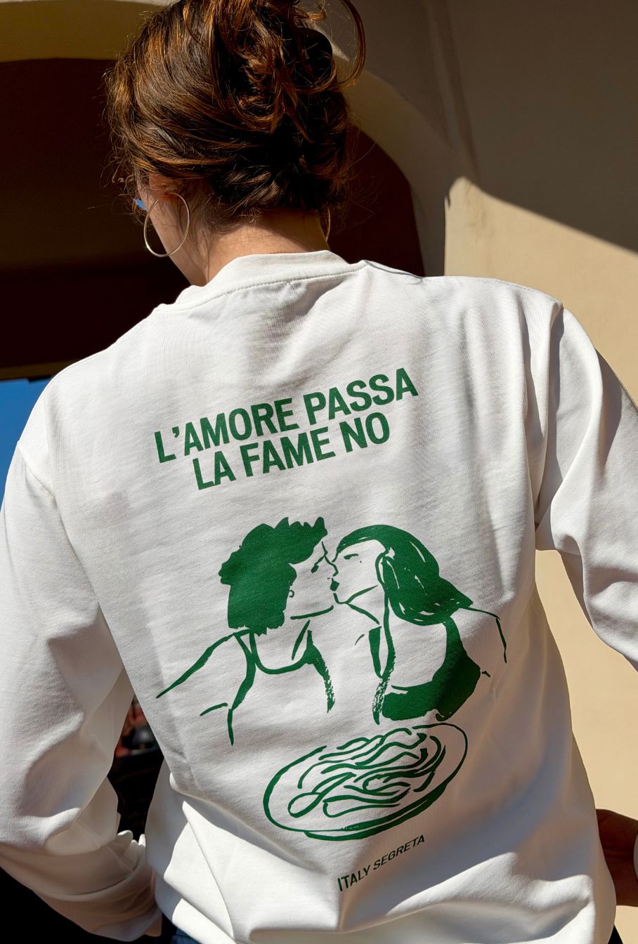 Italy Segreta Graphic Long Sleeve Shirt