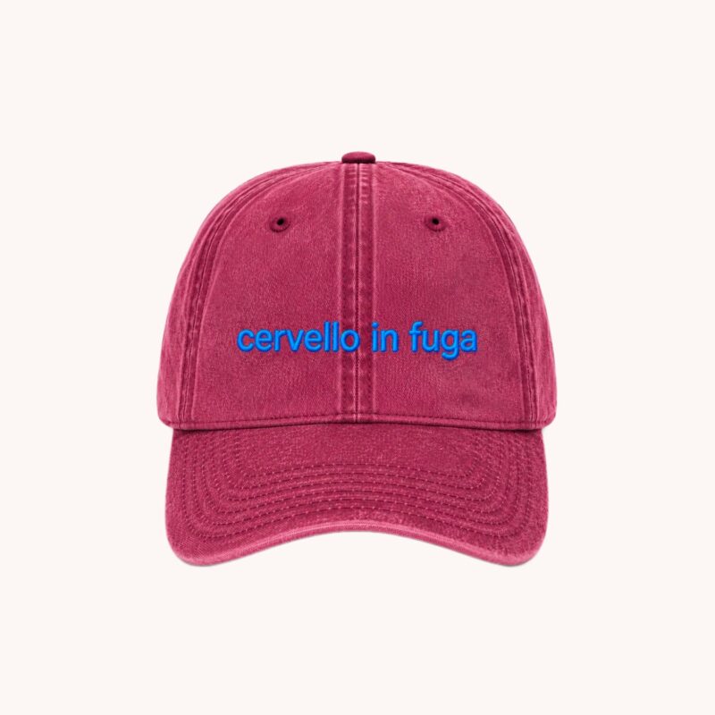 "Cervello in Fuga" Generazioni Baseball Cap